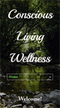 Mobile Screenshot of consciouslivingwellness.com